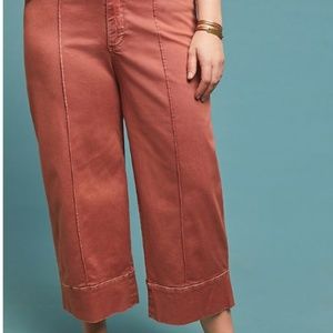 Pintucked Chino Pants